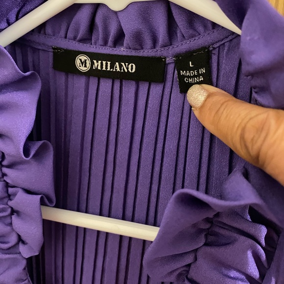 Purple blouse - Picture 3 of 3